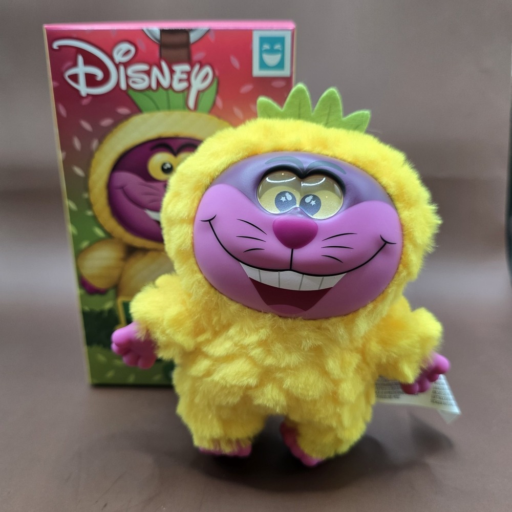 2026 Disney Fresh Picked Cheshire Cat Alice In Wonderland Plush Keychain‎ New